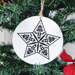 Wooden Christmas Ornaments