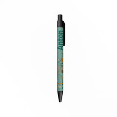 Personalized Kinder Animals Black Ballpen