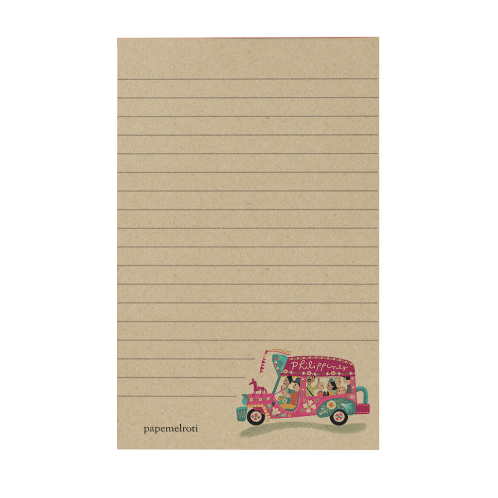 Philippines Collection Original Notepad papemelroti