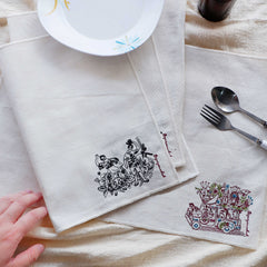 Papemelroti Embroidered Placemats