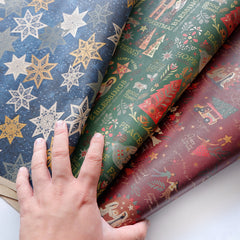 Christmas Wrapping Paper (Roll of 20 Sheets)