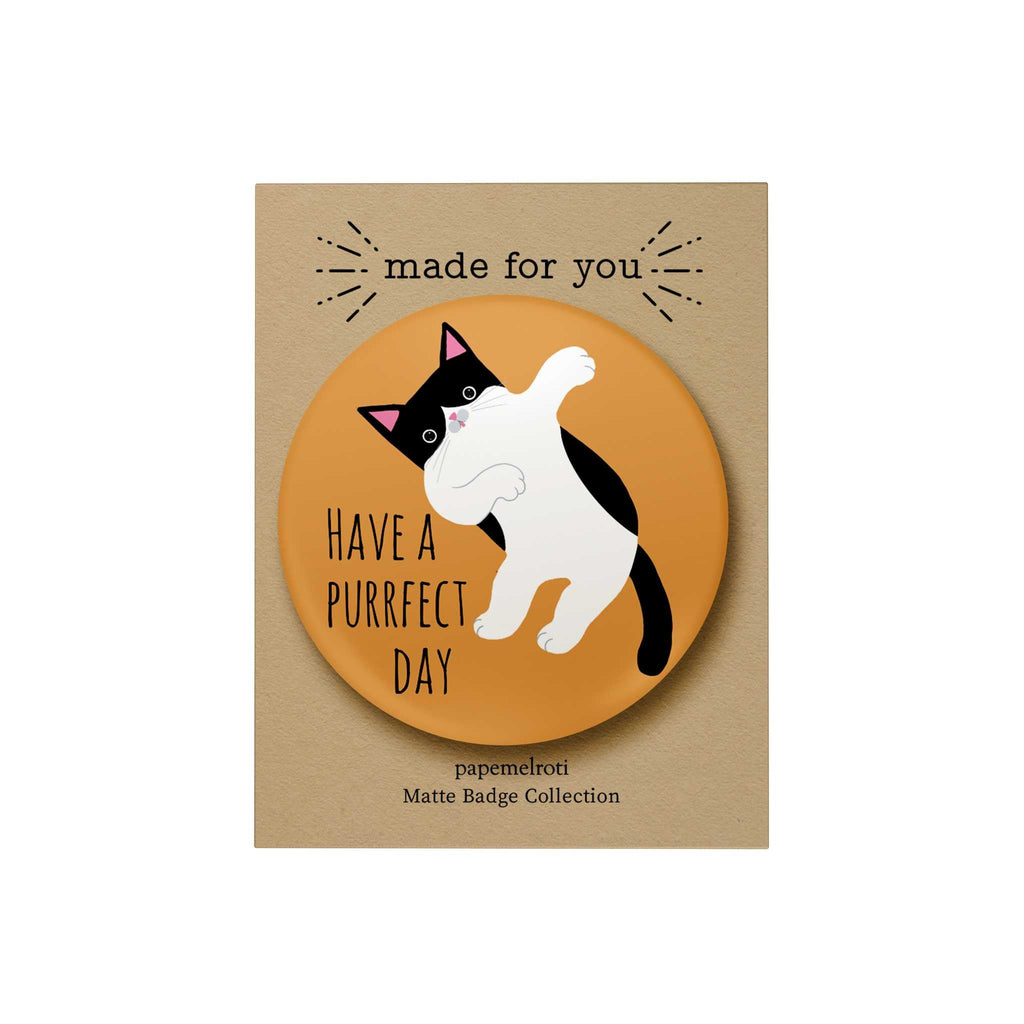 Pawsome | Animal Themed Badge | papemelroti