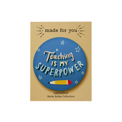 Teacher Badge