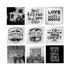 Black and White Collection Magnet