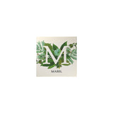 Botanical Monogram Magnet