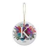 Personalized Monogram Ornaments