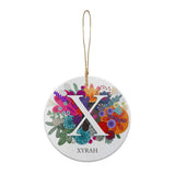 Personalized Monogram Ornaments