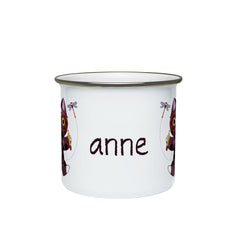 Personalized Pencil Cat and Dog Enamel Mug