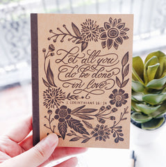 Words That Inspire Notebook