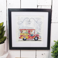 Philippine Collection Square Framed Art Print