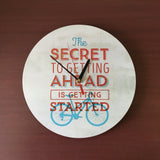 The Secret to Getting Ahead Clock [CLEARANCE]