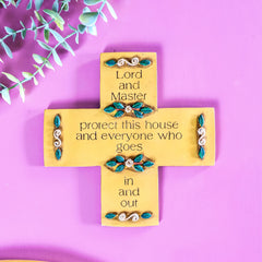 Lord and Master Resin Cross