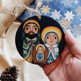 Holy Family Ornaments