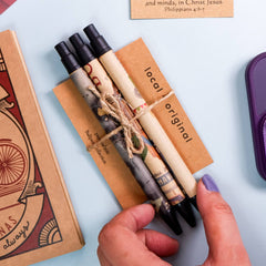 Retractable Black Ballpen