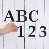 Metal House Letters and Numbers