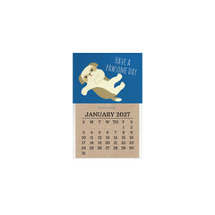 2027 Pawsome Desk Calendar