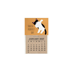 2027 Pawsome Desk Calendar