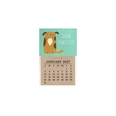 2027 Pawsome Desk Calendar