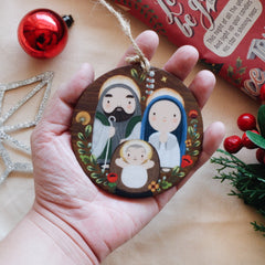 Holy Family Ornaments
