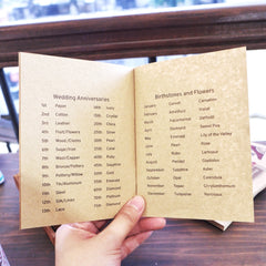 Undated Pocket Planner