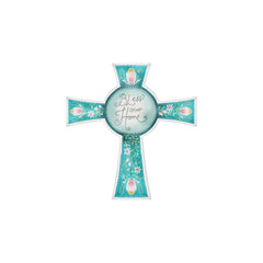 Bless Our Home Resin Cross