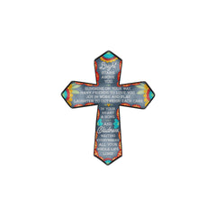 Bright Stars Above You Resin Cross