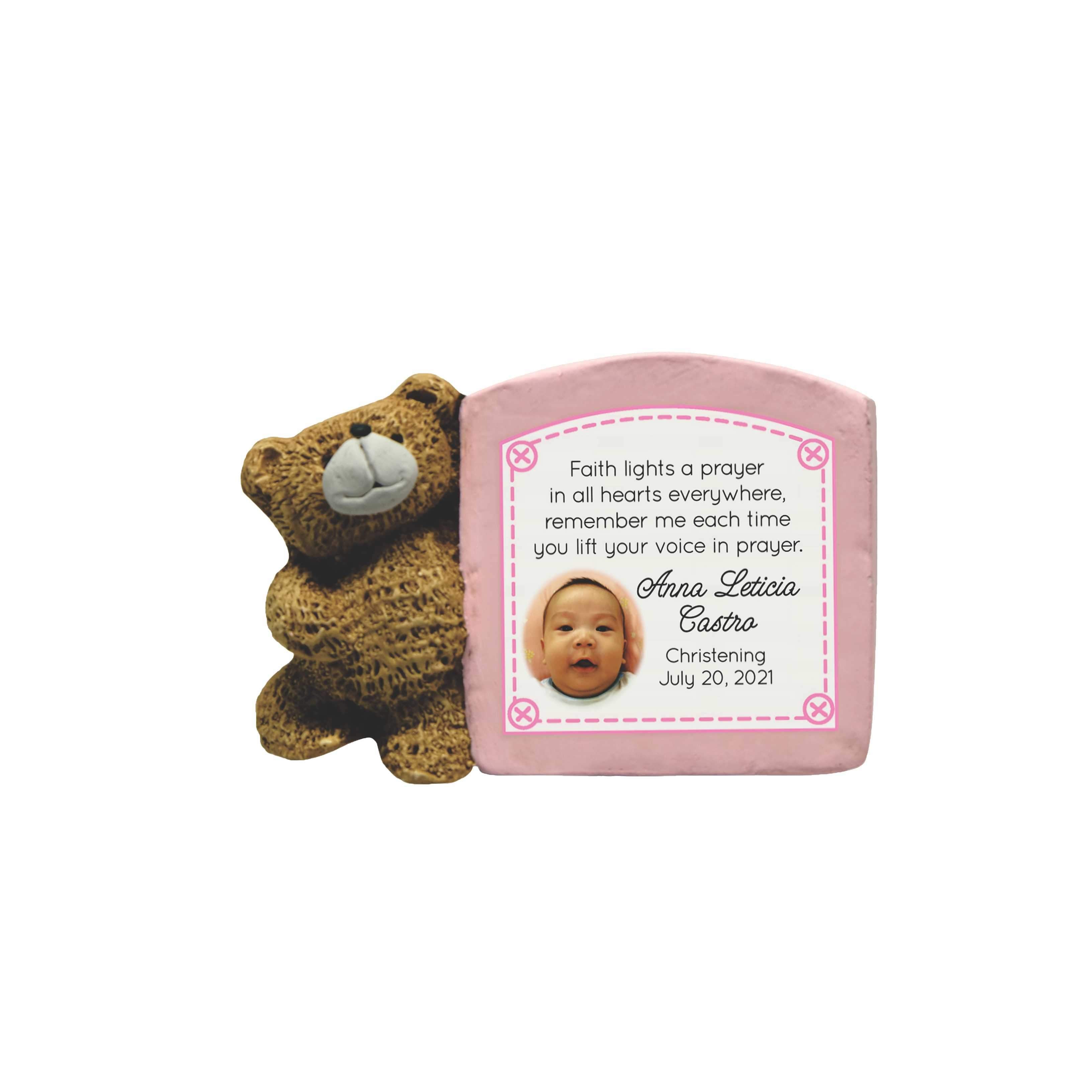 Bear Personalized Message Signboard