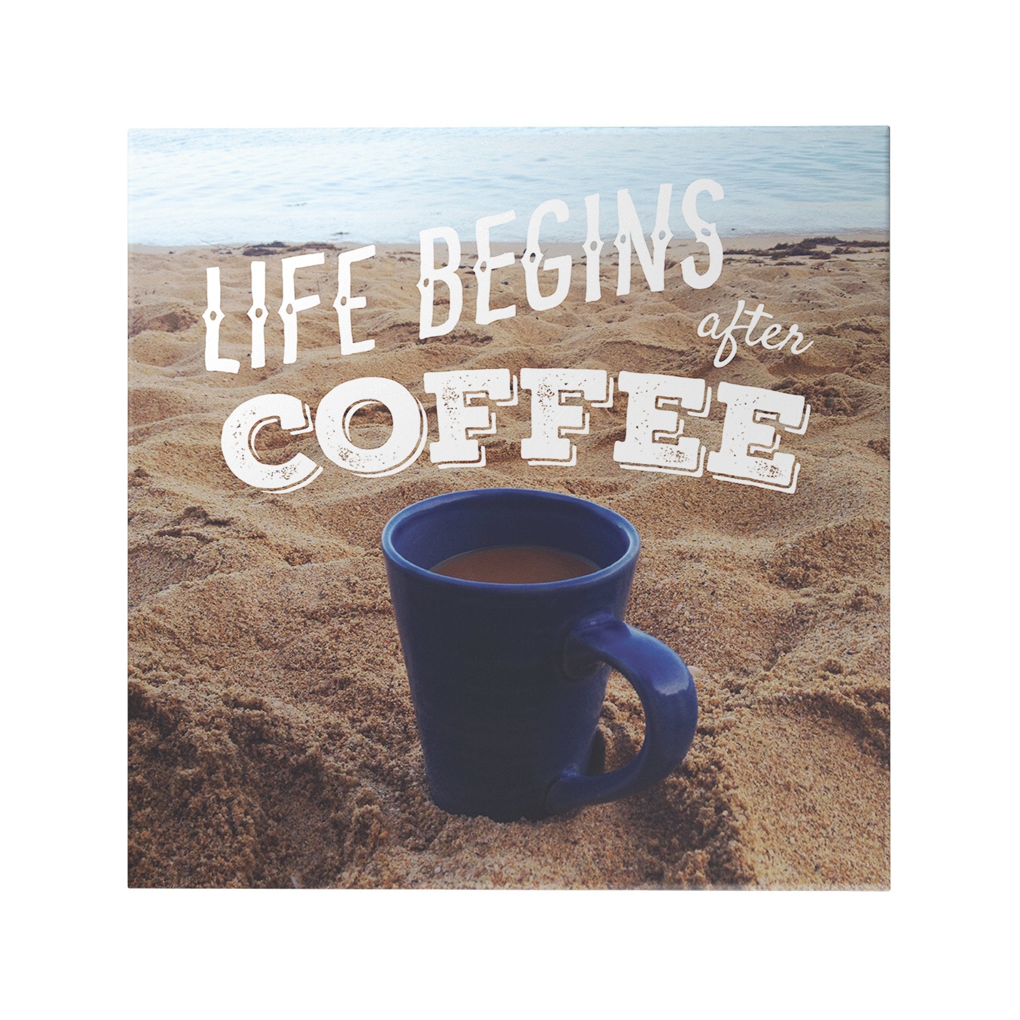 Life Begins After Coffee Decoposter