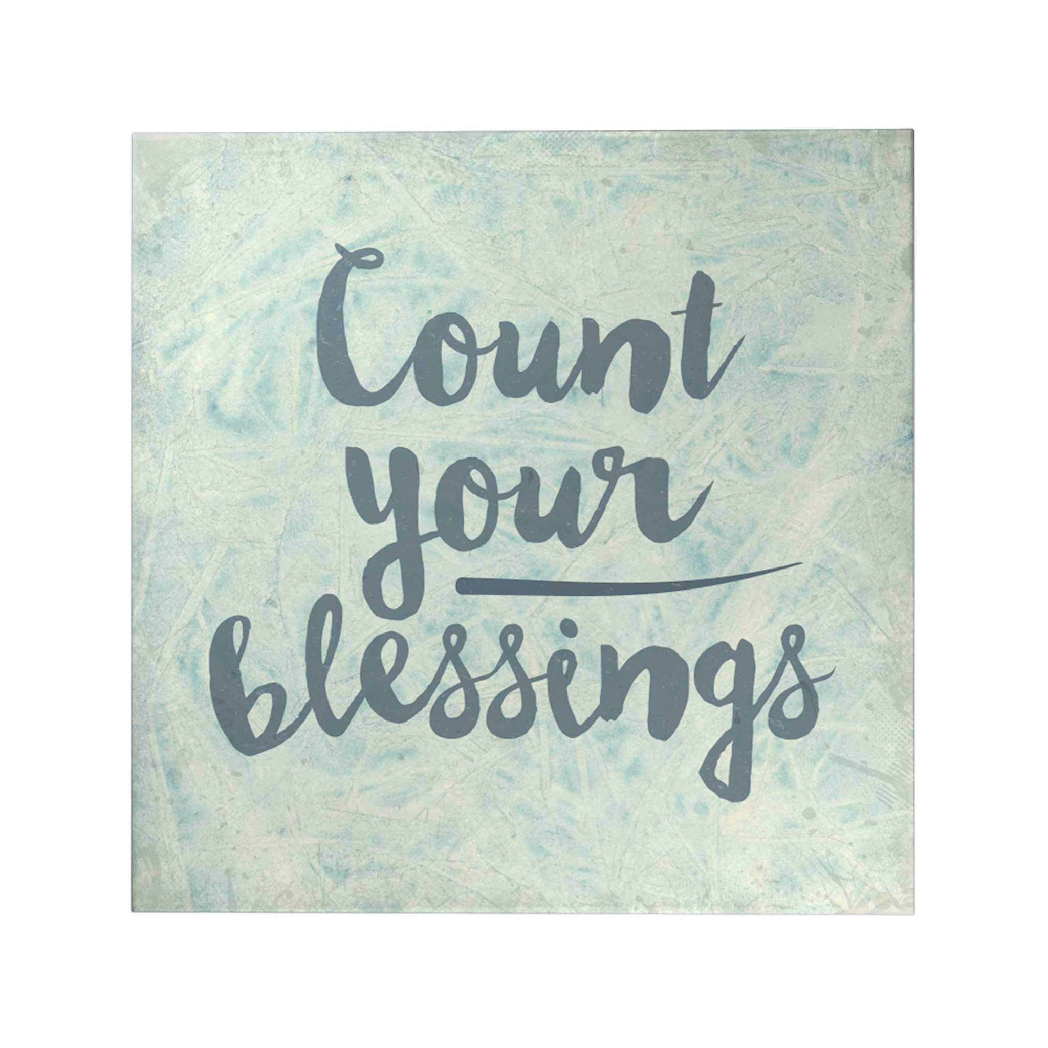 Count Your Blessings Decoposter