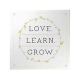 Bloom and Grow: Love Learn Grow Decoposter
