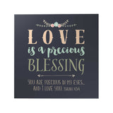 Love Is a Precious Blessing Decoposter