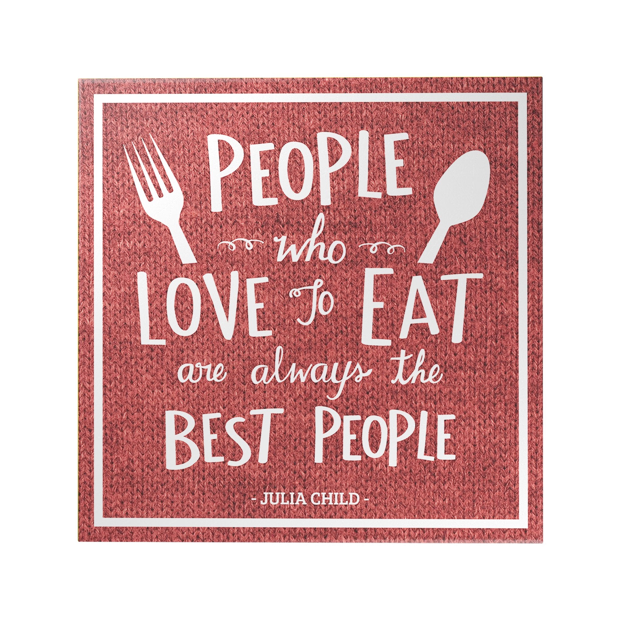 People Who Love to Eat Decoposter
