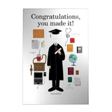Congratulations, You Made It! Decoposter: Male