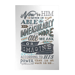 Words That Inspire: Now to Him Who Is Able Decoposter