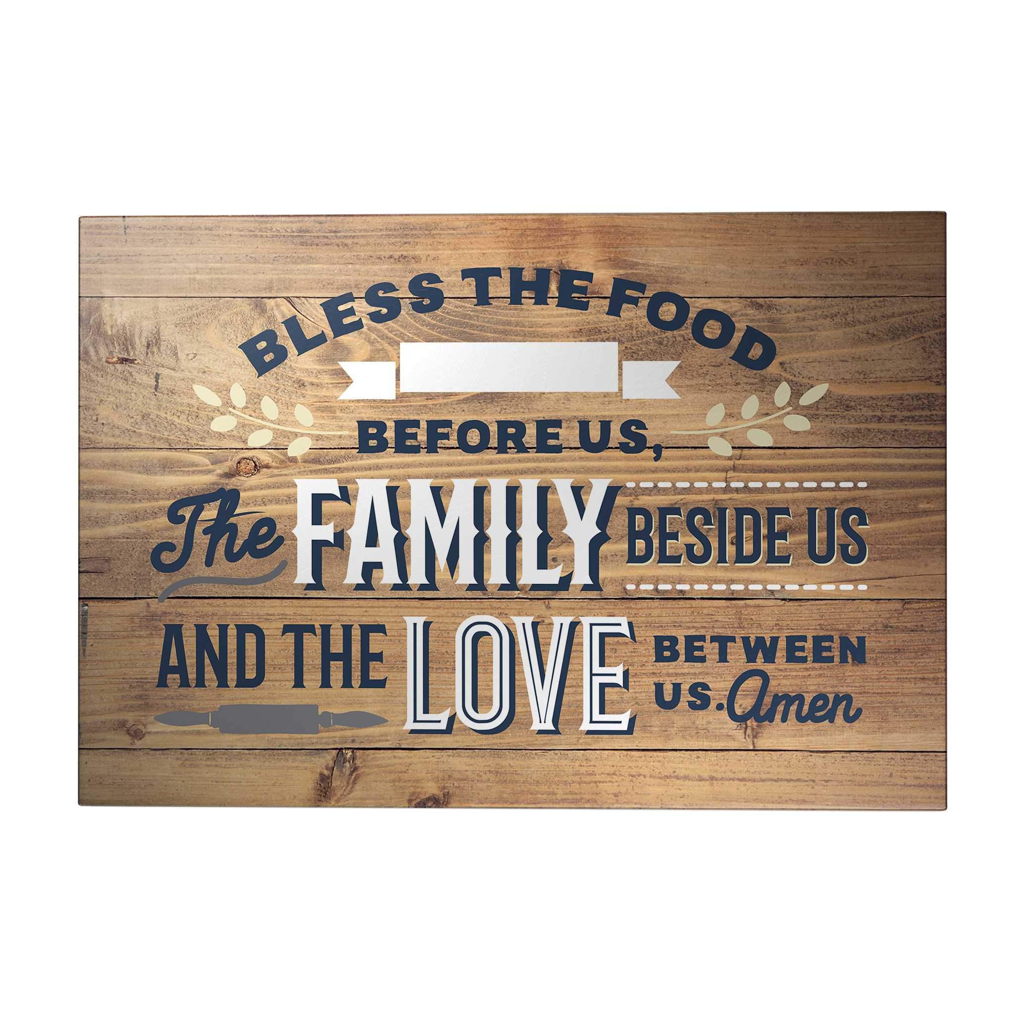 Happy Home Decoposter: Bless the Food