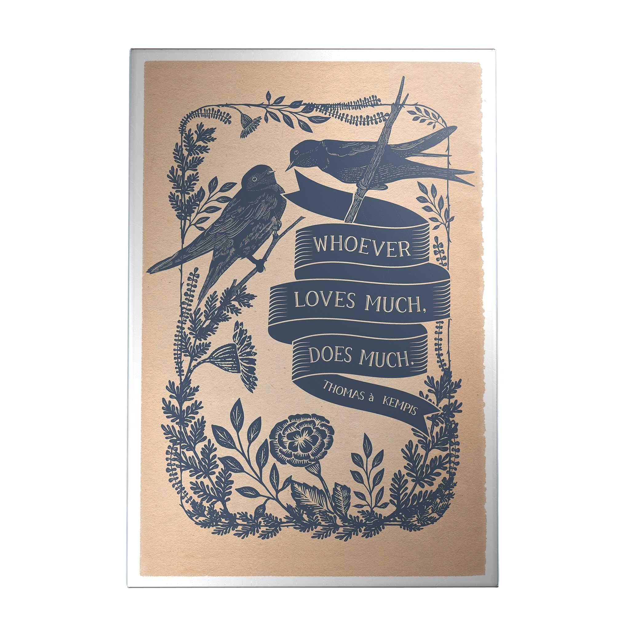 Wings of Love Decoposter: Whoever Loves Much