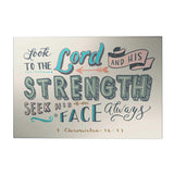 Words That Inspire Decoposter: Look to the Lord