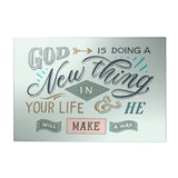 Words That Inspire Decoposter: God Is Doing a New Thing