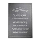 Words That Inspire Decoposter: A Prayer For A Happy Marriage