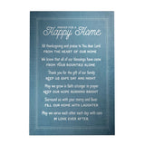 Words That Inspire Decoposter: Prayer For A Happy Home [CLEARANCE]