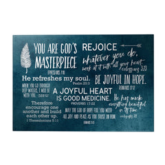Words That Inspire Decoposter: You Are God's Masterpiece [CLEARANCE]