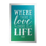 Where There Is Love Decoposter
