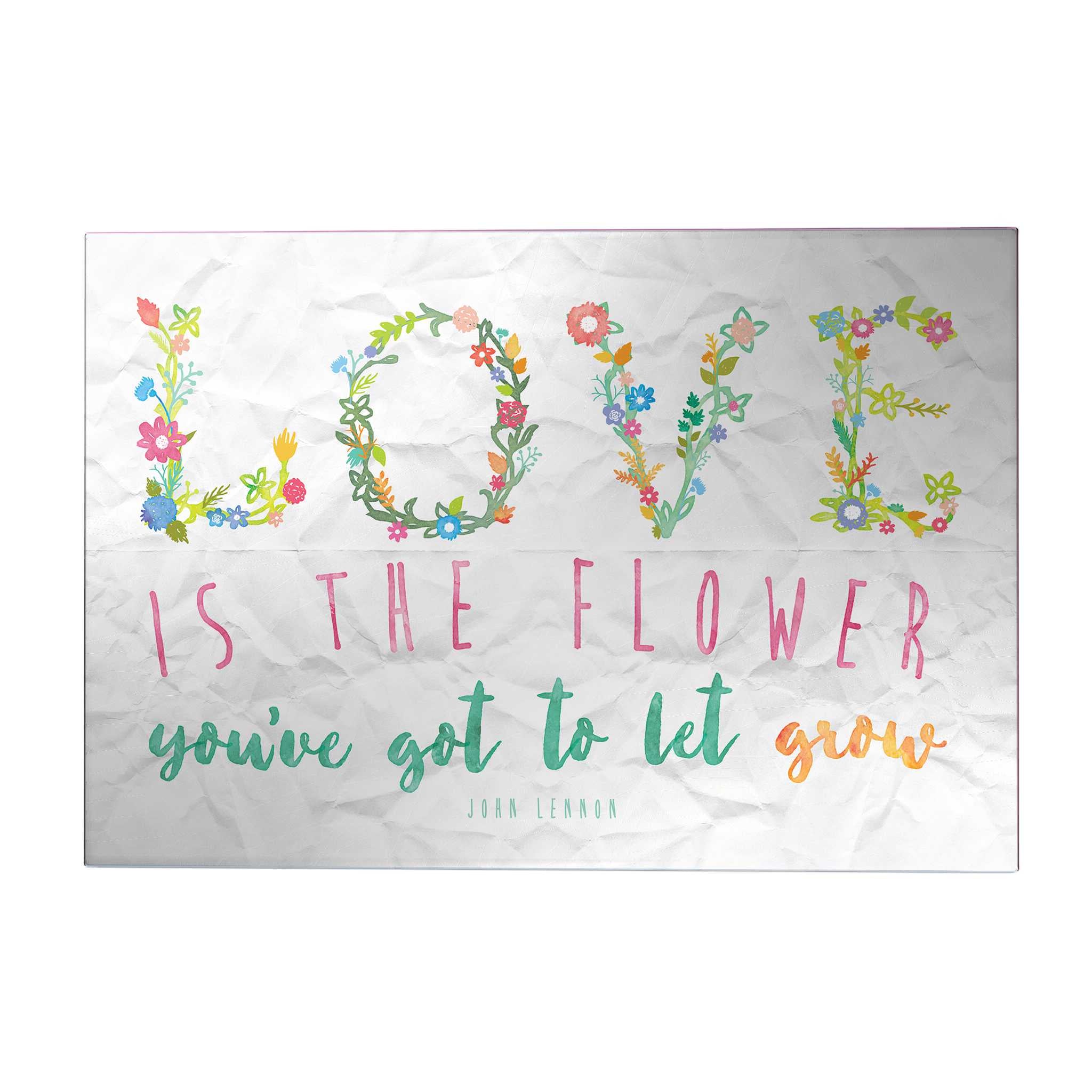 Love Is the Flower Decoposter