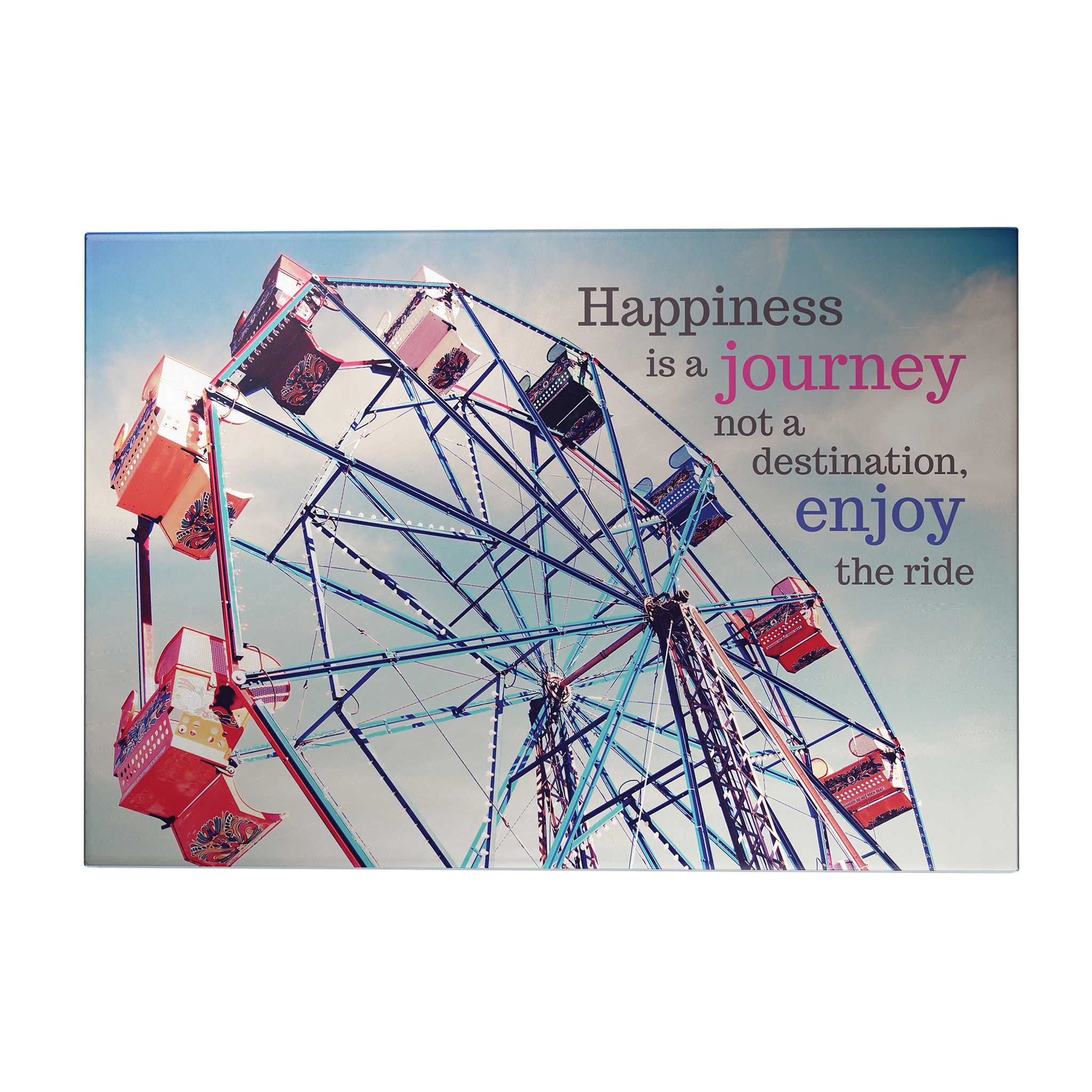 Happiness Is a Journey  Decoposter