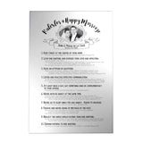 Rules for a Happy Marriage Personalized Decoposter with Photo