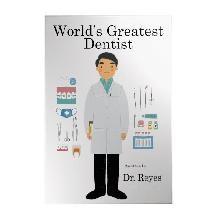 World's Greatest Dentist Decoposter