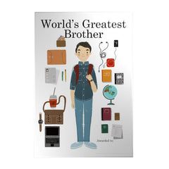 World's Greatest Brother Decoposter