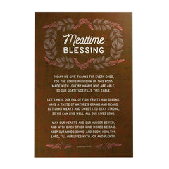 Mealtime Blessing Decoposter