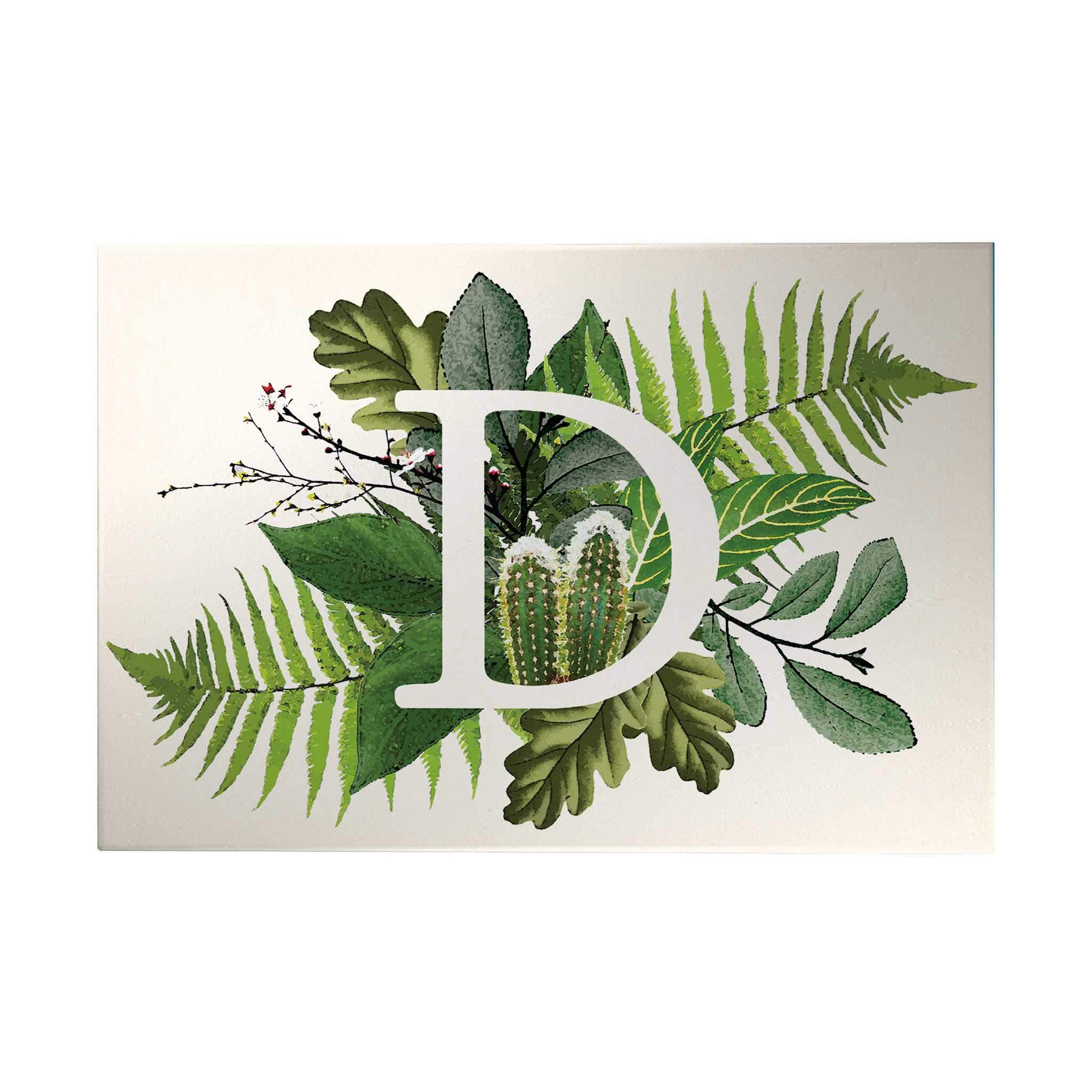 Botanical Monogram Decoposter