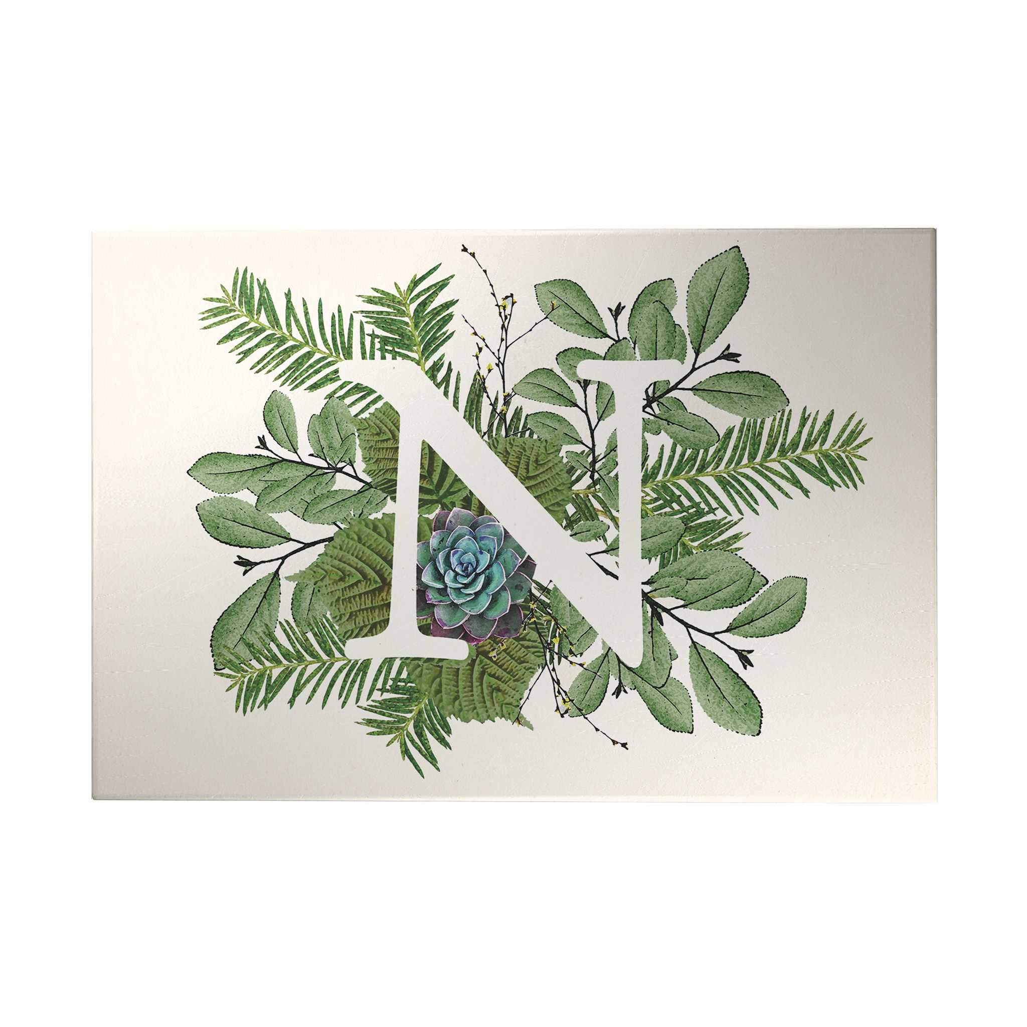 Botanical Monogram Decoposter